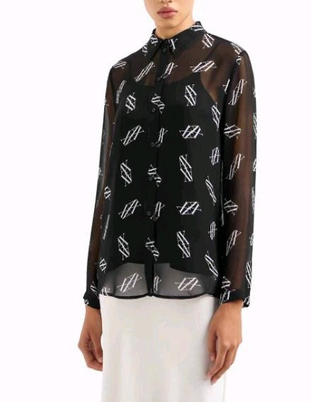 armani exchange camicia 6dyc07 yn1vz